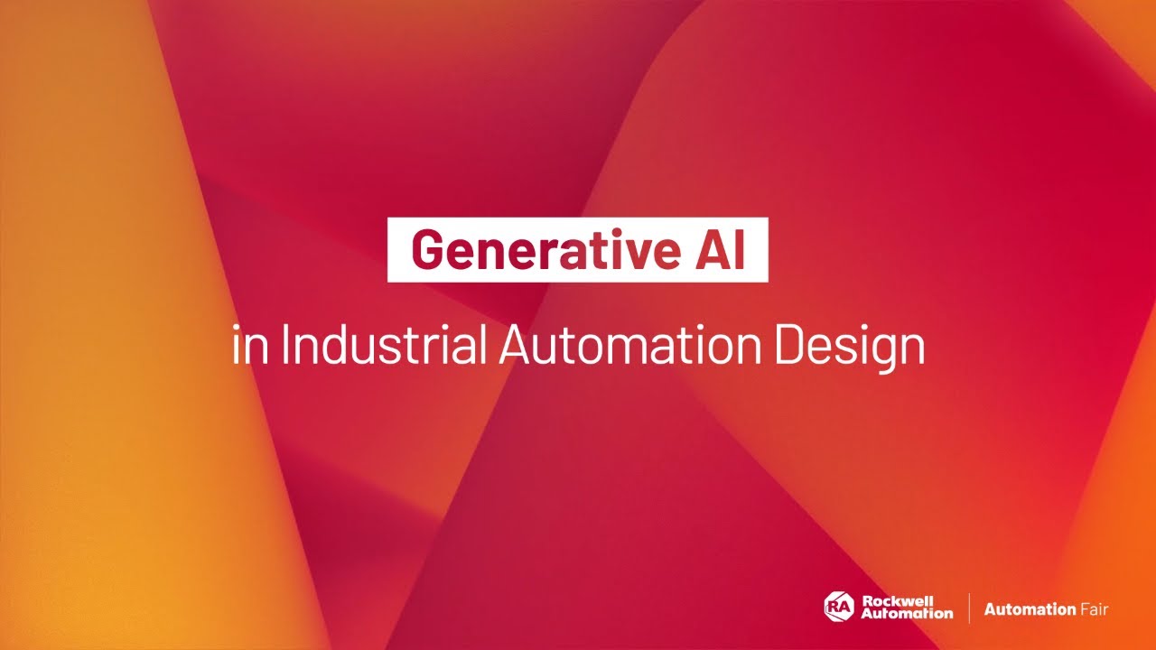 Generative AI in Industrial Automation Design - YouTube