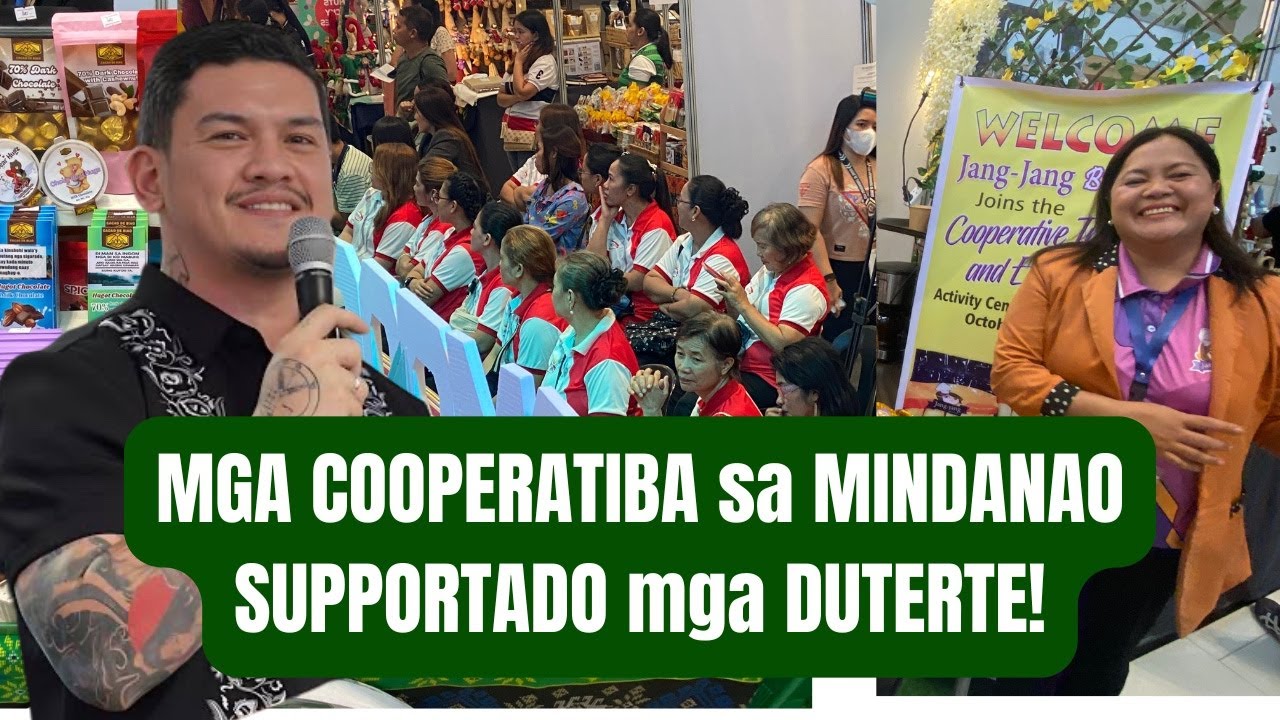 MGA COOPERATIBA sa MINDANAO SUPPORTADO mga DUTERTE - YouTube