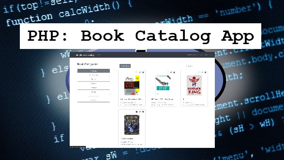 Book Catalog App Using PHP with Source Code | SourceCodester