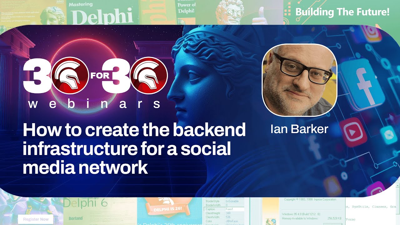 How to create the backend infrastructure for a social media network with Ian Barker - YouTube