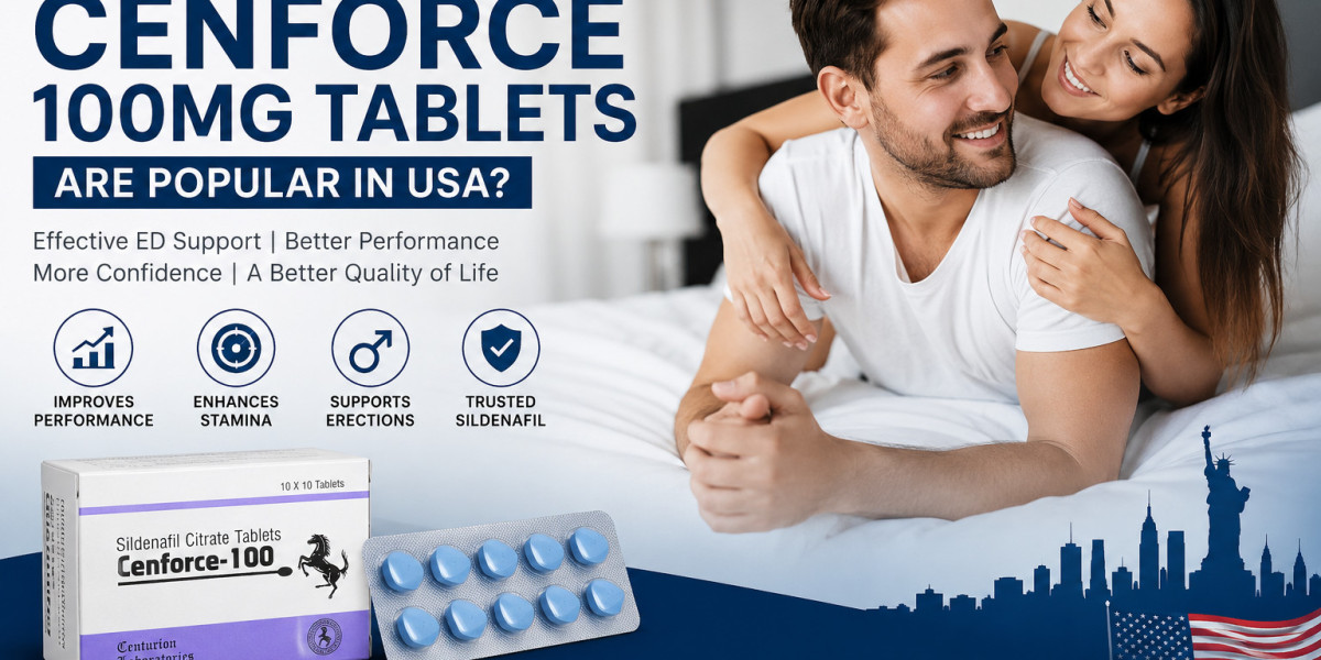 Why Affordable Sildenafil Cenforce 100mg Support Is Trending in the USA