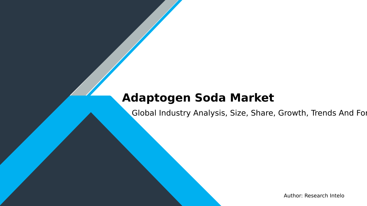 Adaptogen Soda Market Research Report 2033